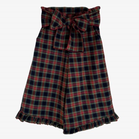 Bordeaux Tartan Trousers