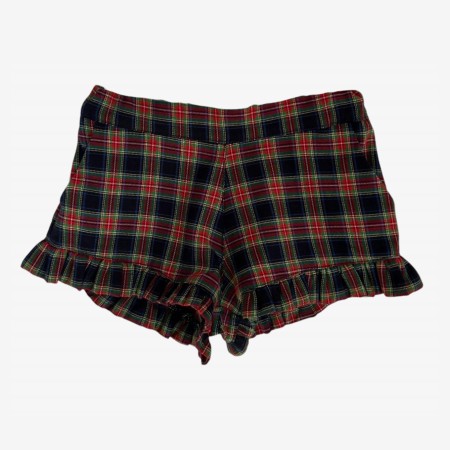 Bordeaux Tartan Shorts