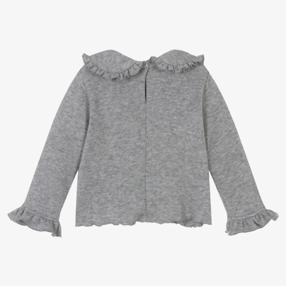Blouse en maille rose