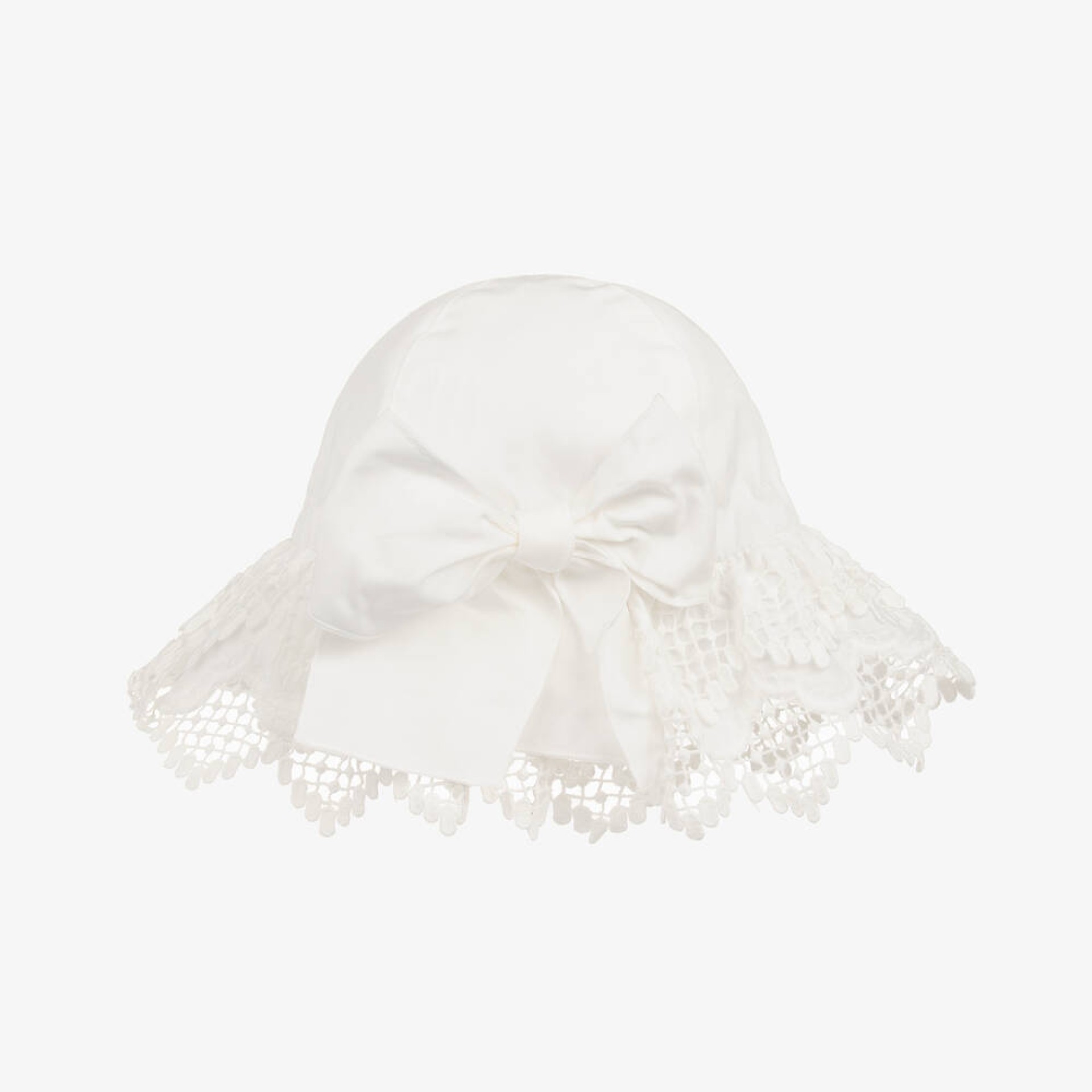 Chapéu Cru com renda