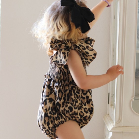 Leopard Romper