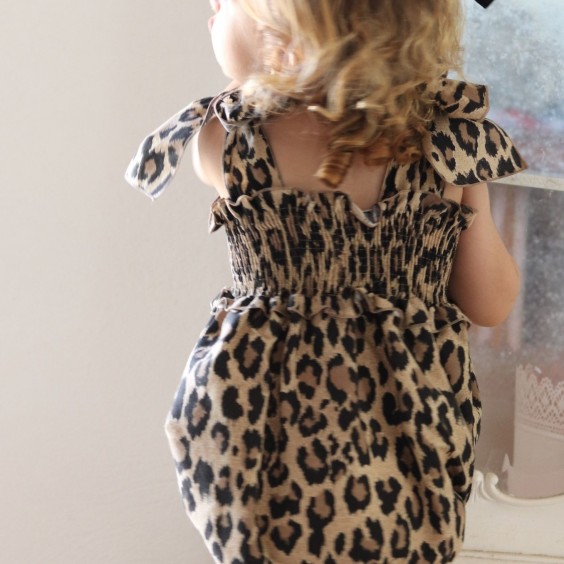 Leopard Romper
