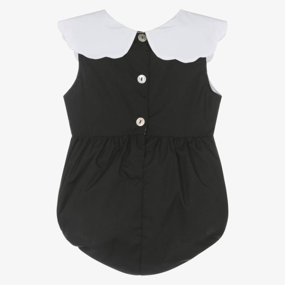 Black Romper with bow