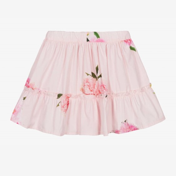 Saia rosa peónias
