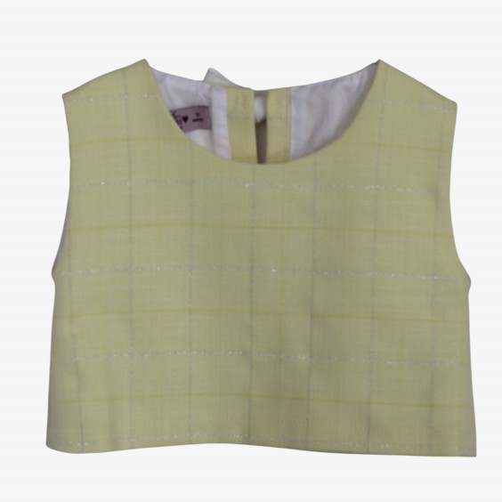 Top amarelo