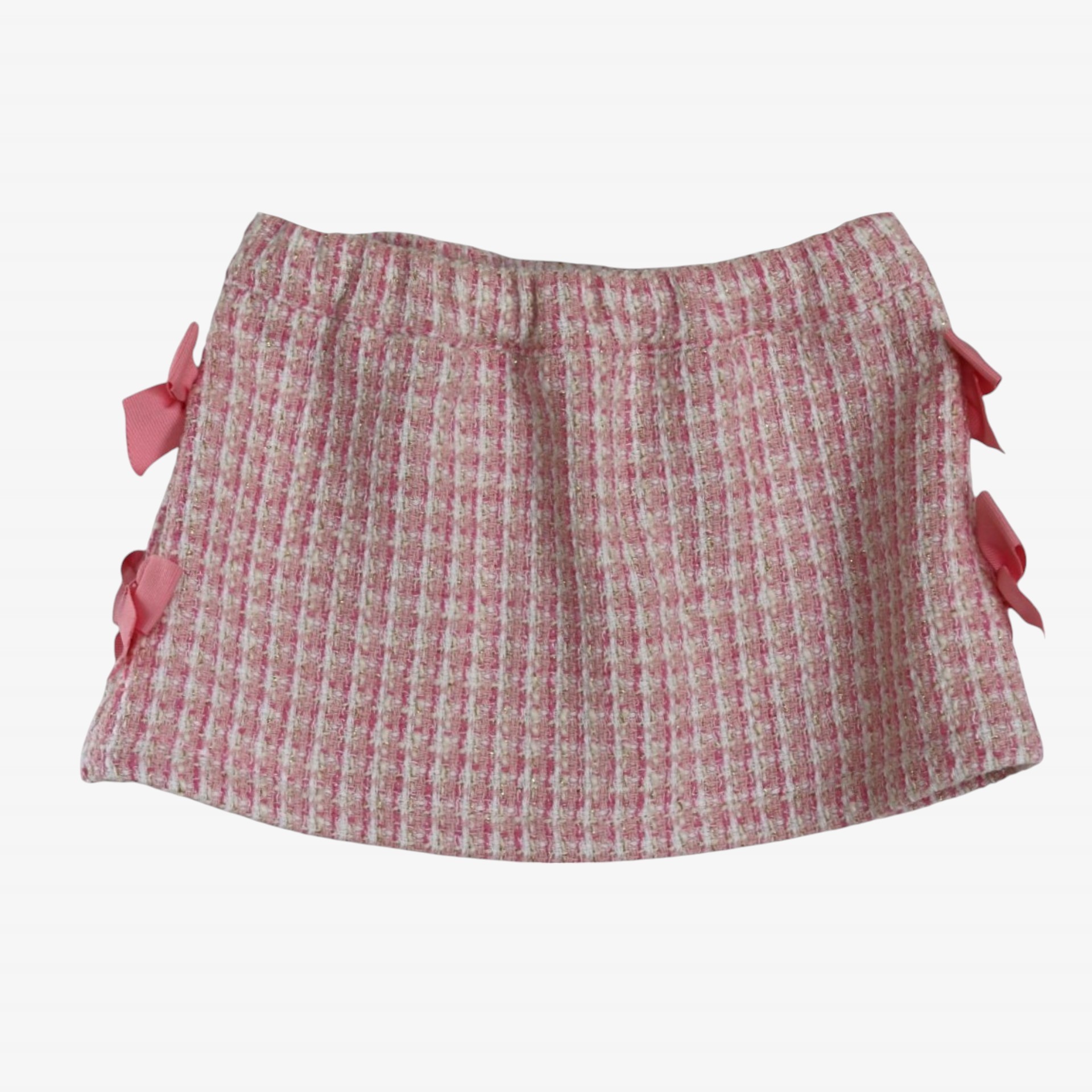 Saia tweed rosa