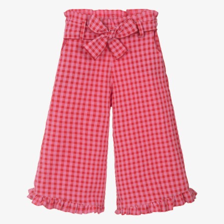 Calas vichy rosa e vermelho