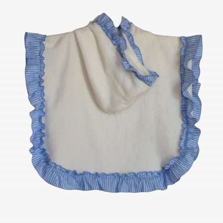 Blue striped poncho Blue striped poncho