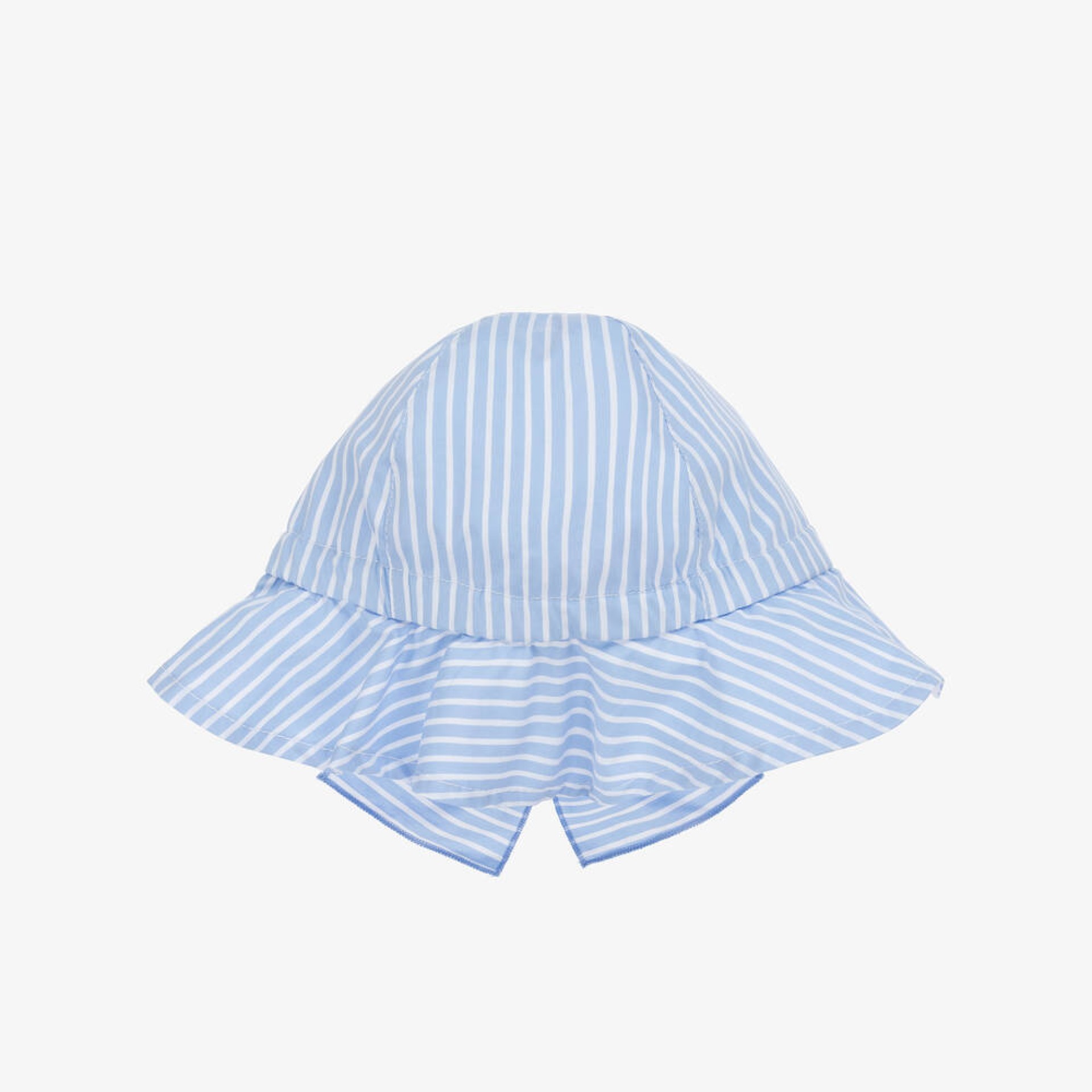 Chapéu riscas azuis