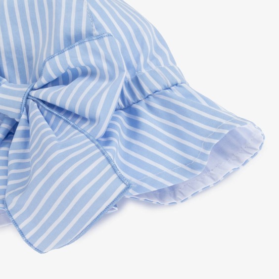 Blue striped hat