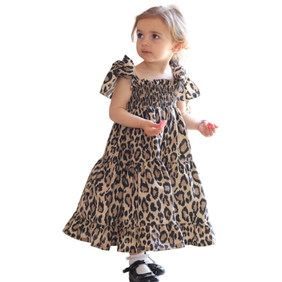 Vestido leopardo