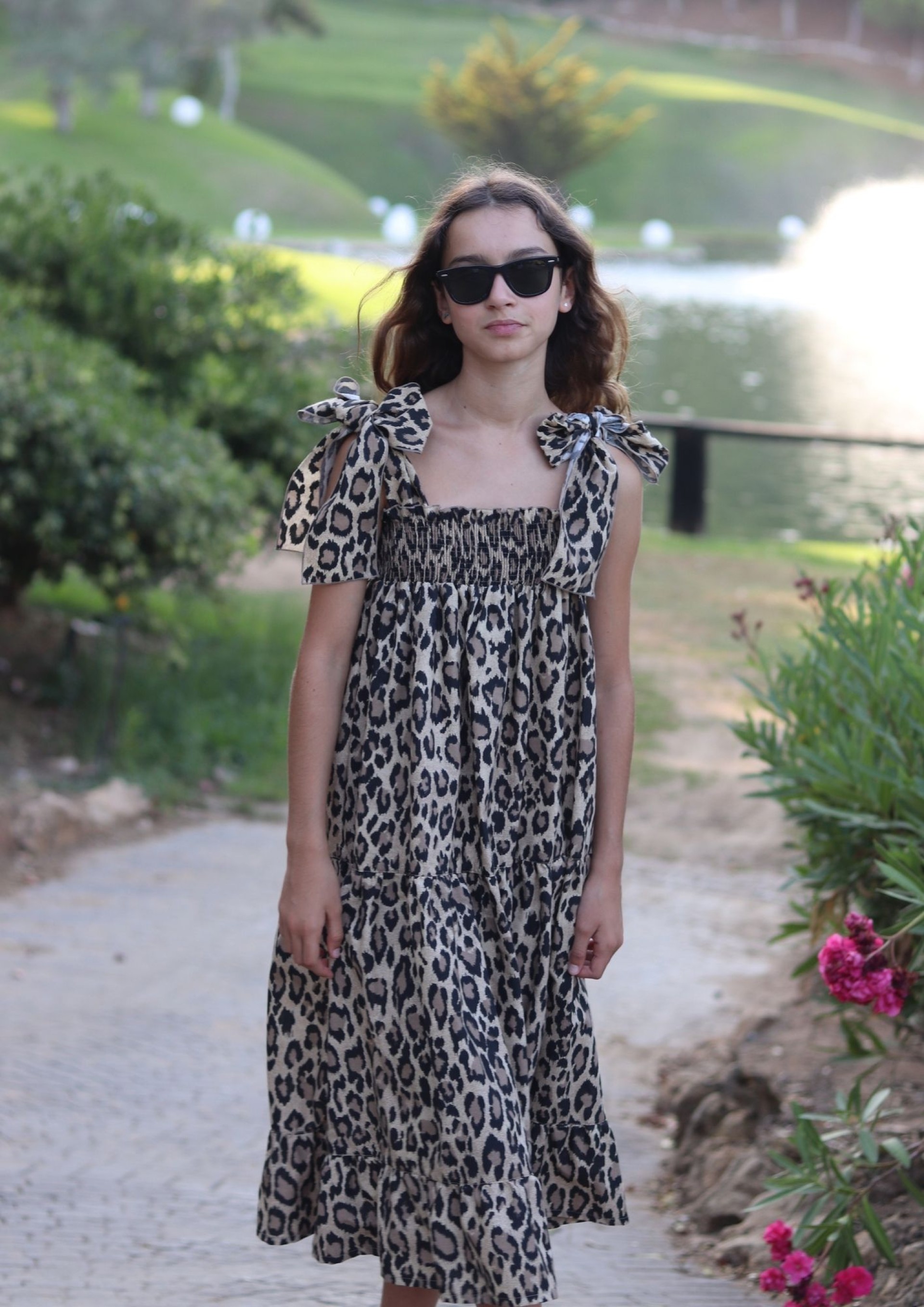 Vestido leopardo