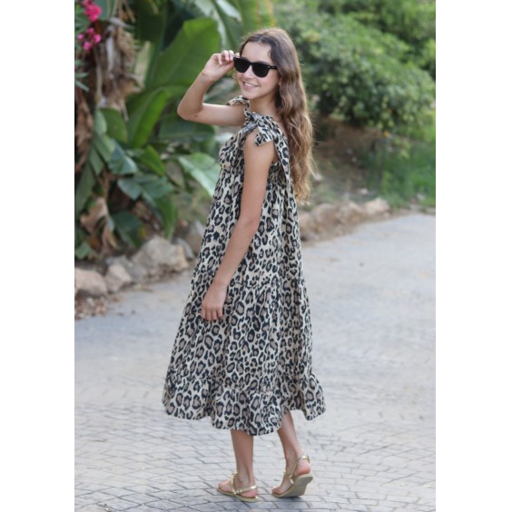 Vestido leopardo