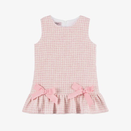 Pink tweed dress Pink tweed dress