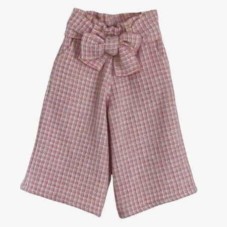 Pink Tweed Trousers Pink Tweed Trousers