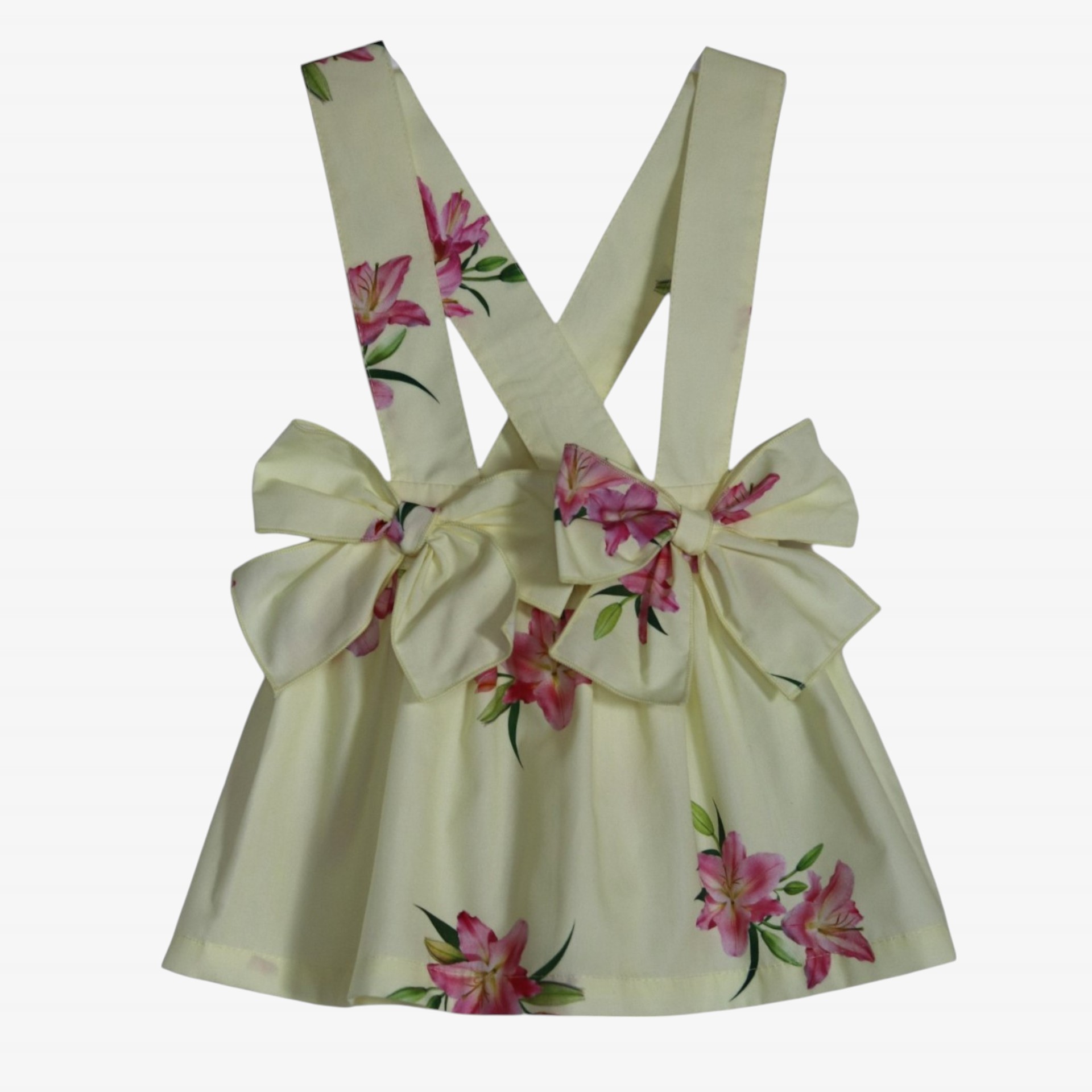 Saia lírios com alças