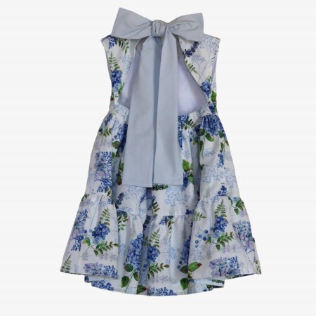Vestido glicnias lao atrs