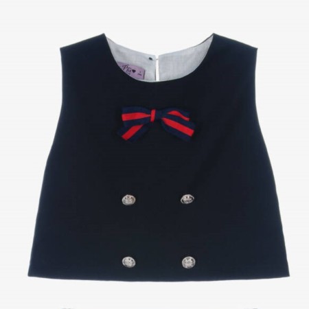Navy blue blouse