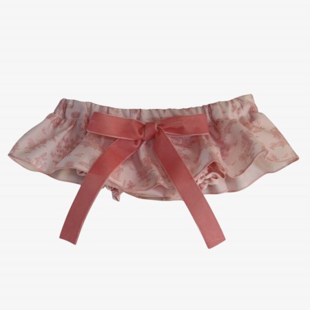 Pink Toile de Jouy Bloomer