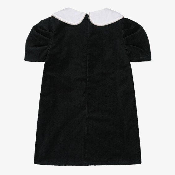 Black dress with bow
