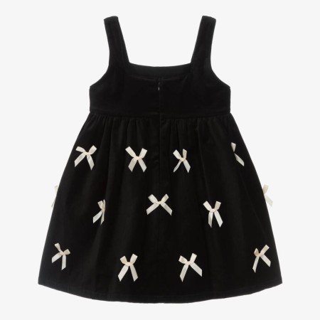 Black dress with bows Black dress with bows