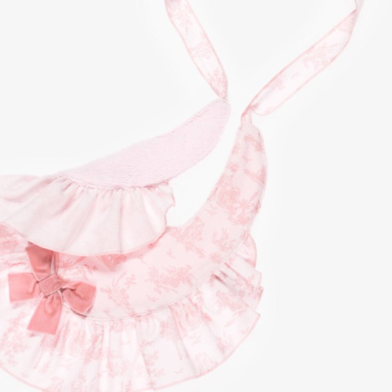 Babete toile de Jouy rosa