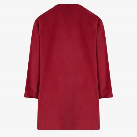 Bordeaux Velvet Bow Coat Bordeaux Velvet Bow Coat