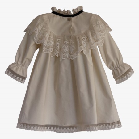 Ivory dress with tulle