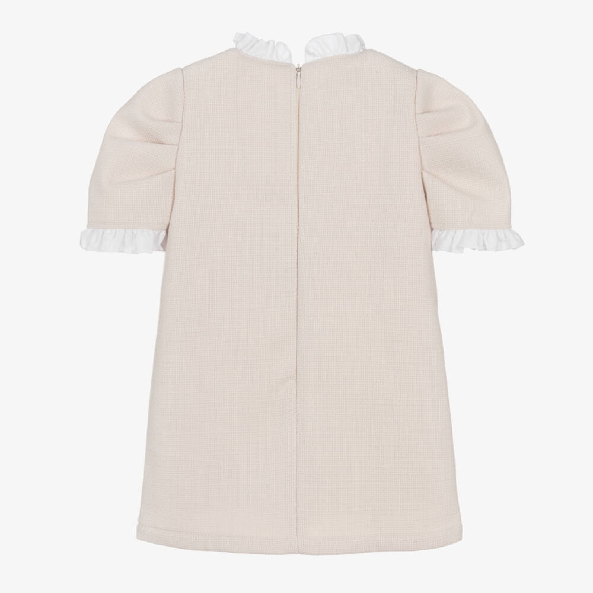 Robe ivoire avec nœud