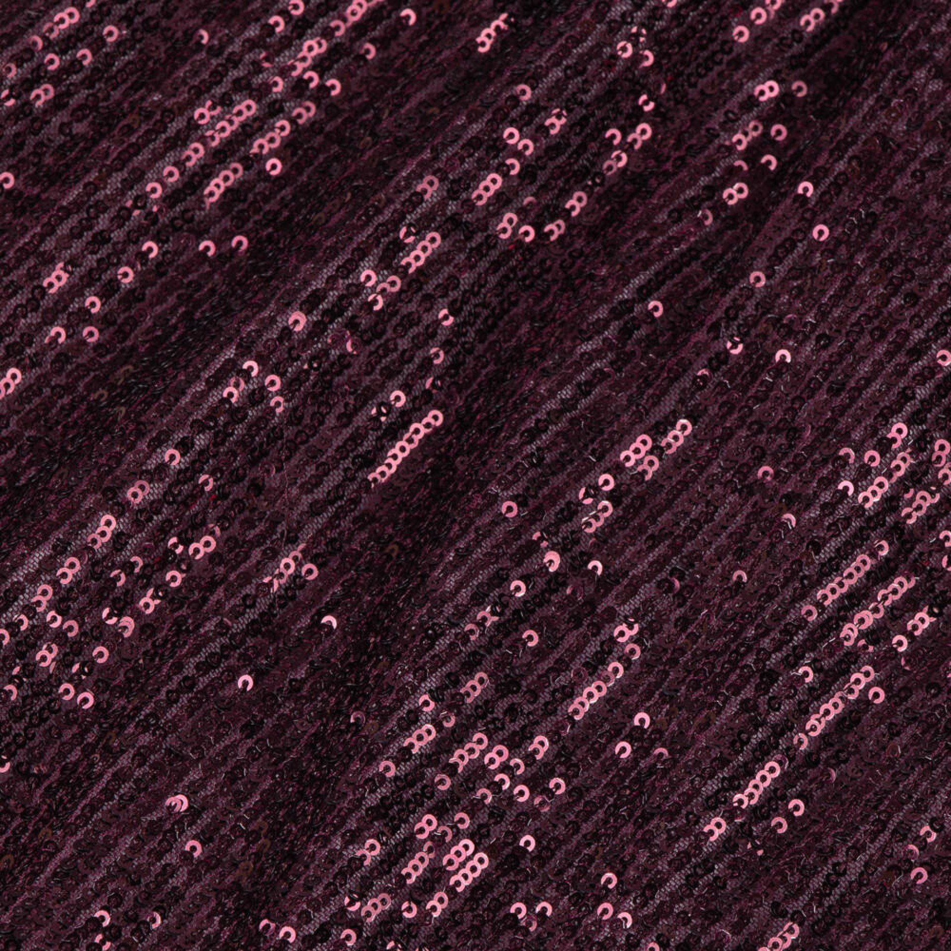 Robe bordeaux à paillettes