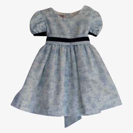 Blue toile de jouy dress Blue toile de jouy dress