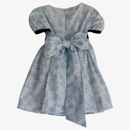 Blue toile de jouy dress Blue toile de jouy dress