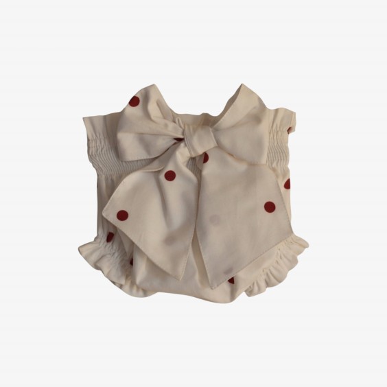 Bordeaux polka dot Knicker