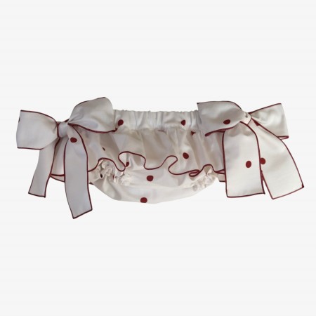 Bordeaux dots bloomer Bordeaux dots bloomer