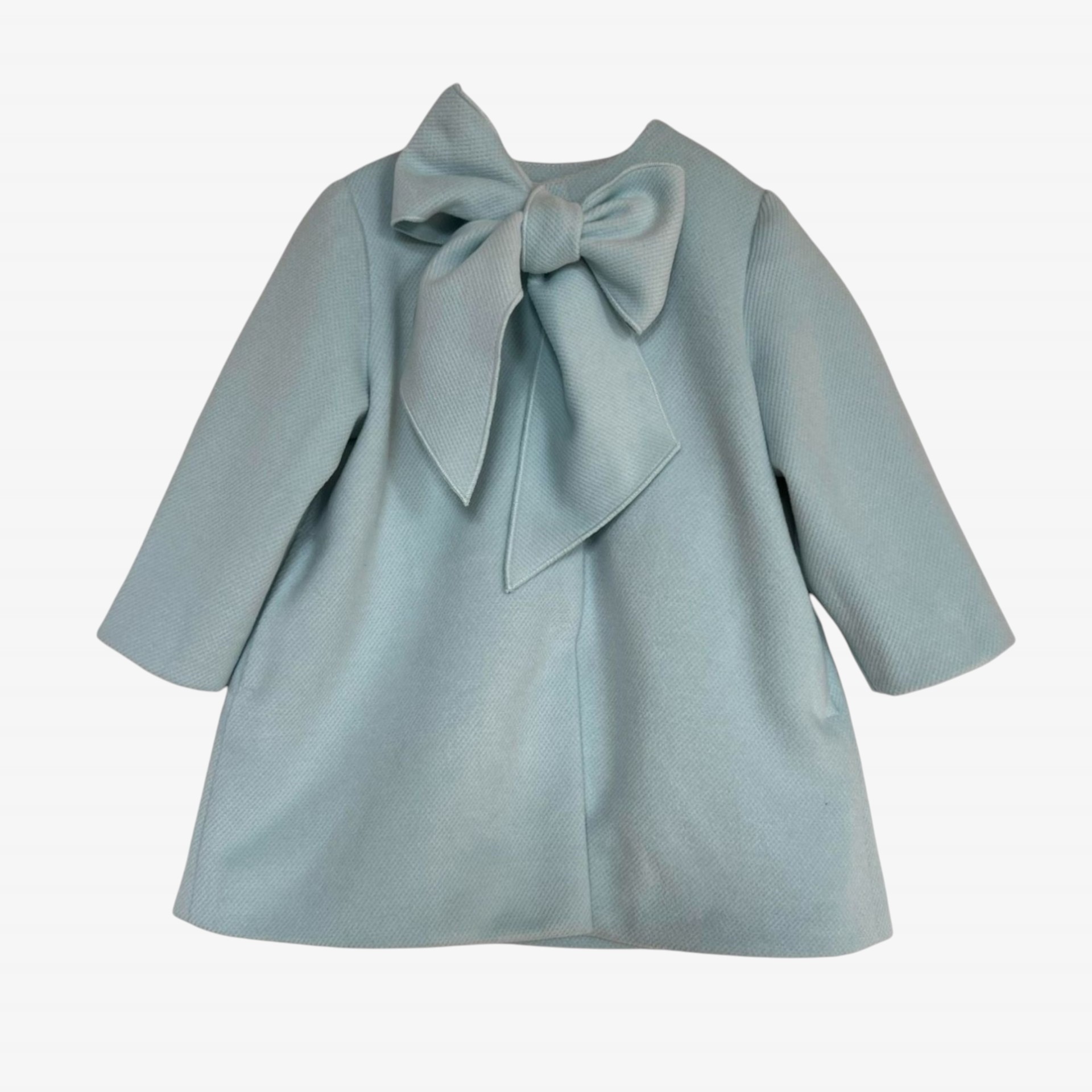 Blue bow jacket