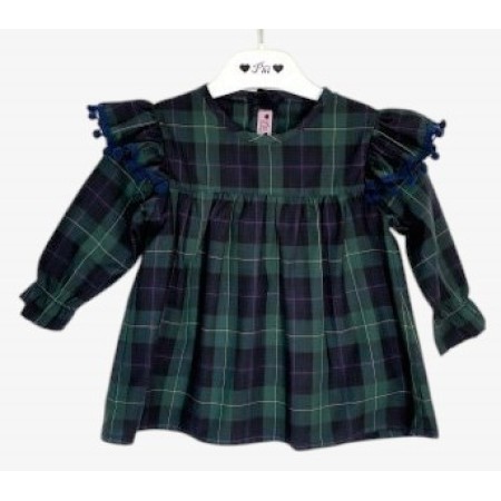 Green tartan shirt