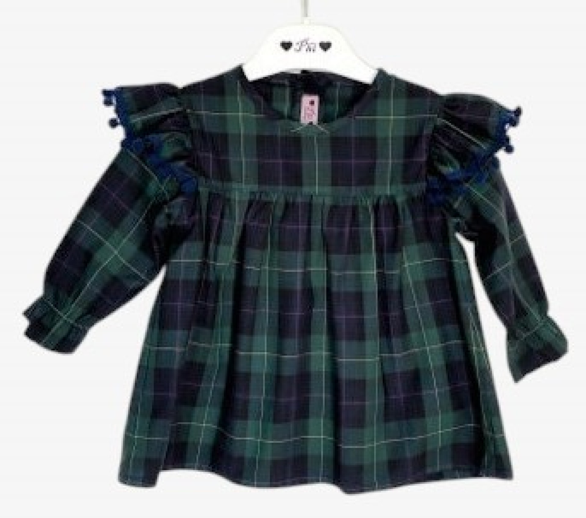 Green tartan shirt