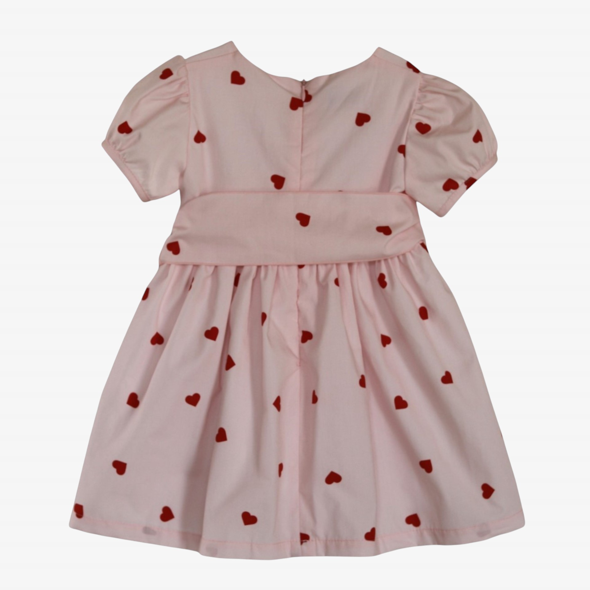 Robe rose à cœurs