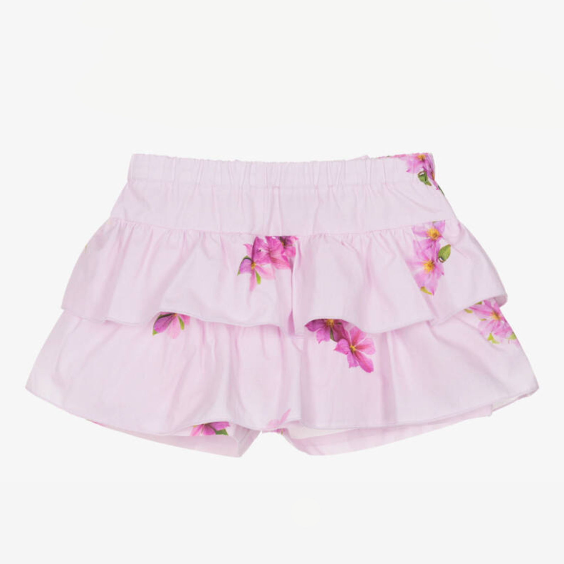 Lilac skort with flowers