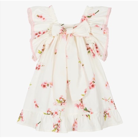 Cherry blossom dress with pompom Cherry blossom dress with pompom