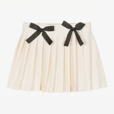Ivory pleated skirt Ivory pleated skirt
