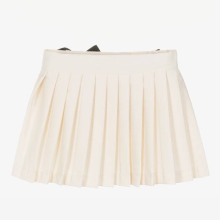 Ivory pleated skirt Ivory pleated skirt