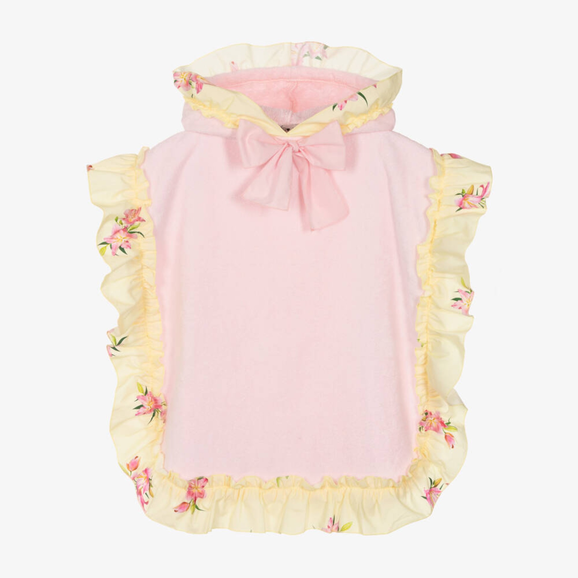 Cherry blossom poncho