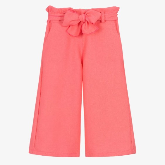 Pink tweed trousers