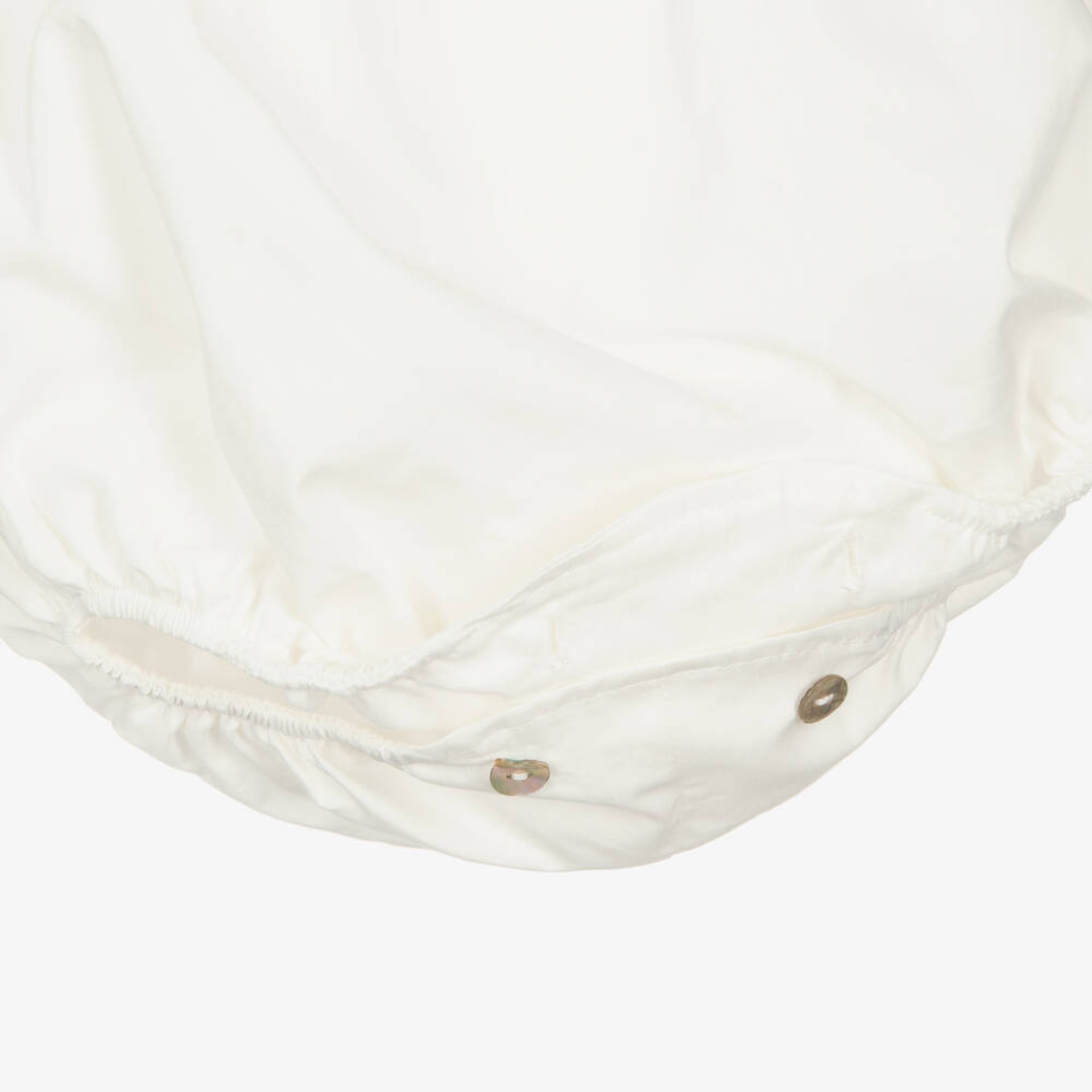 Ivory Romper with tulle lace
