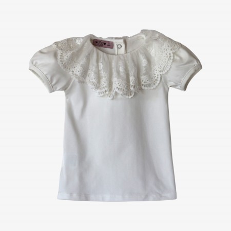 Tulle lace collar body/T-shirt Tulle lace collar body/T-shirt