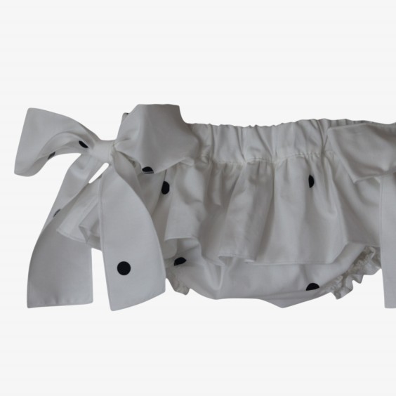 Bloomer black polka dots