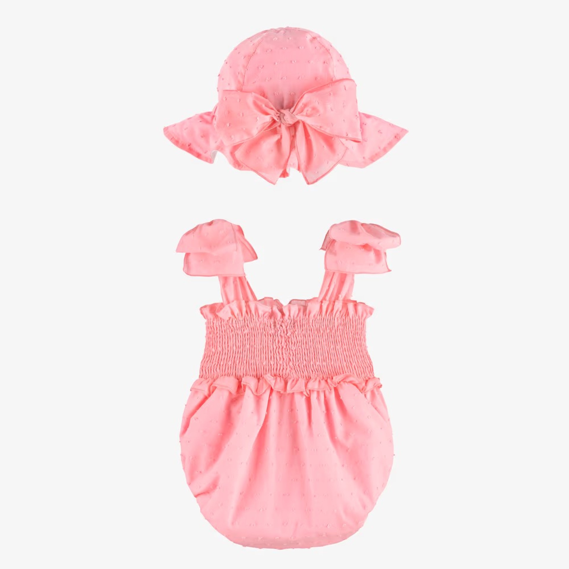 Barboteuse Plumeti rose
