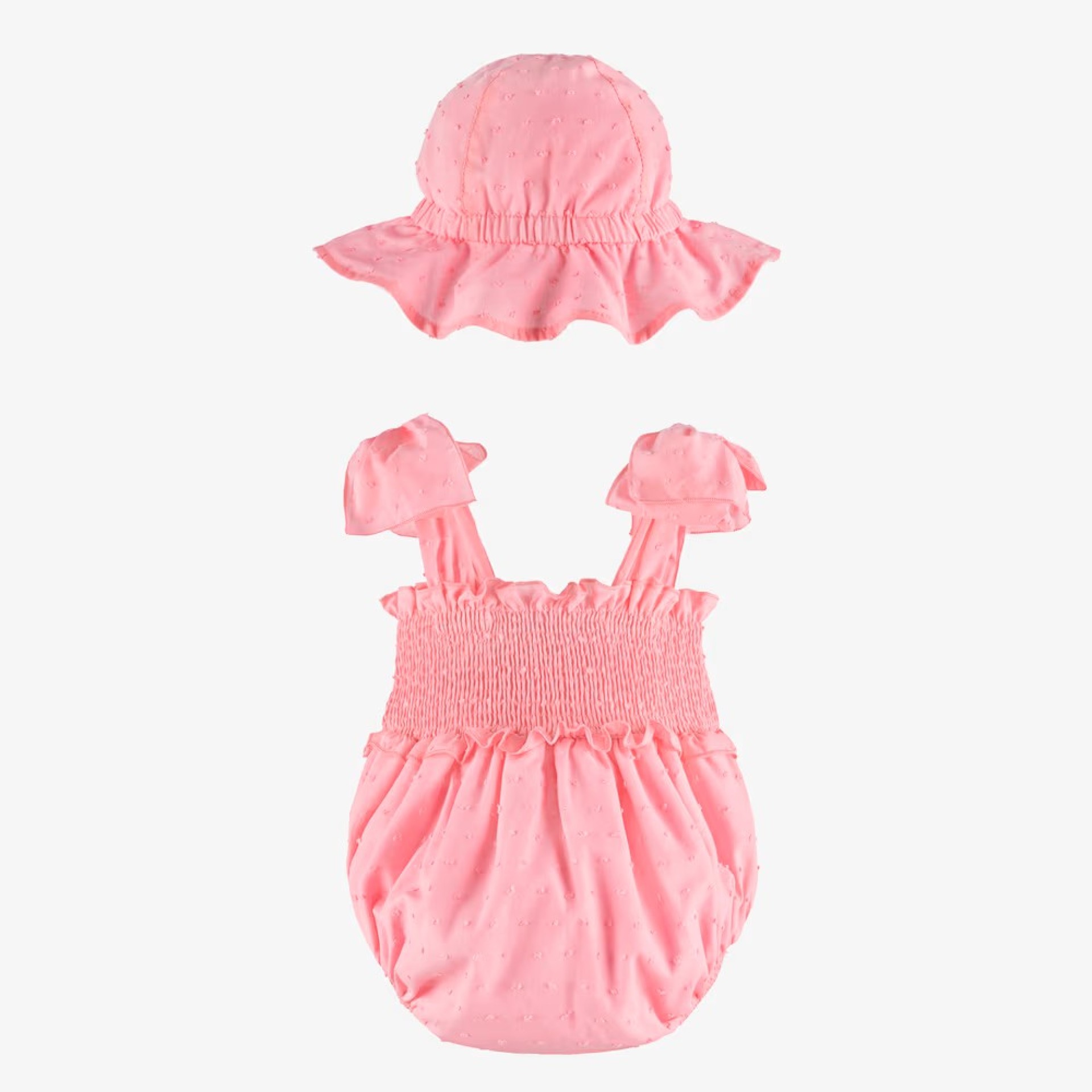 Barboteuse Plumeti rose