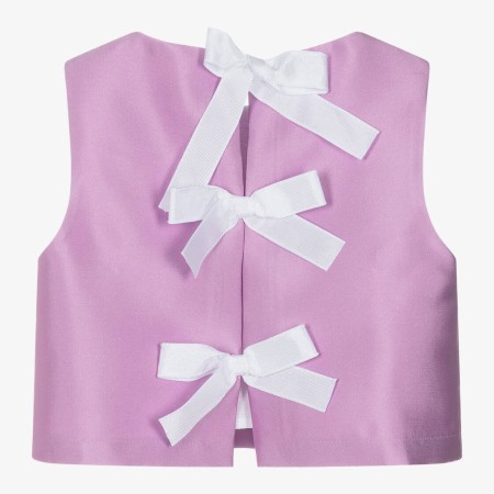 Lilac satin blouse Lilac satin blouse